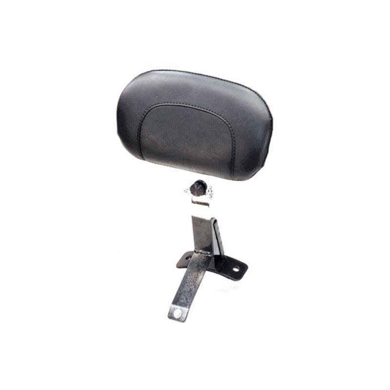 Mustang 08-21 Harley FL Touring Driver Backrest Kit w/Studs – Black