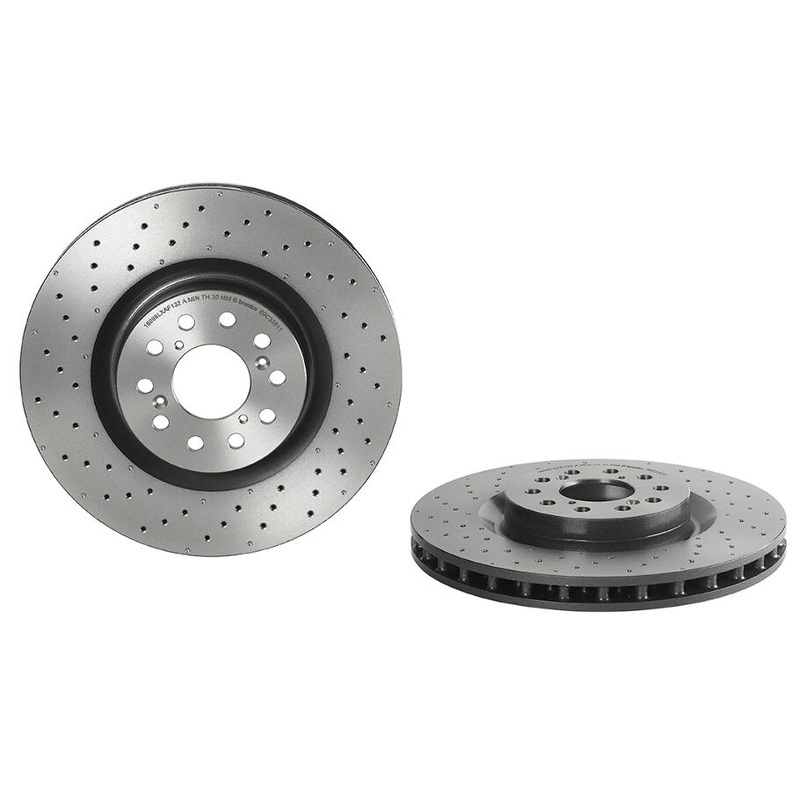 OEM BREMBO SINGLE PIECE BRAKE ROTOR FRONT CIVIC TYPE-R 2017+