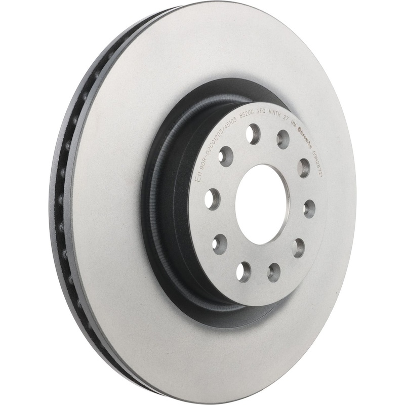 PRIME UV Coated Front Disc Brake Rotor – 09.N287.21