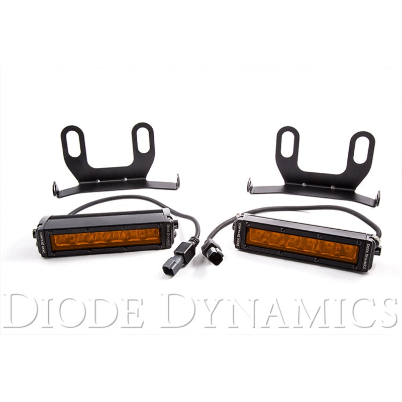 Ram 2013 Standard Stage Series 6 Inch Kit Amber Driving Diode Dynamics