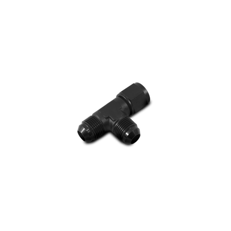 Vibrant -8AN Tee Fitting with Female -8AN Swivel