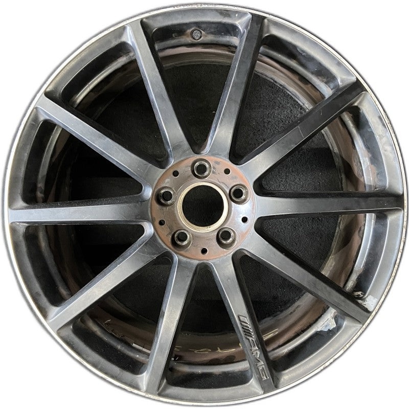 20″ MERCEDES S-CLASS 14 222 Type; S63 20×8.5 10 spoke black Original OEM Wheel Rim