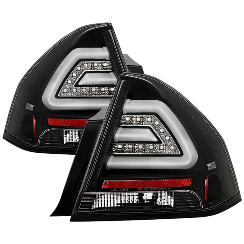 2006-2013 Chevy Impala / 2014-2016 Impala Limited LED Tail Lights – Black