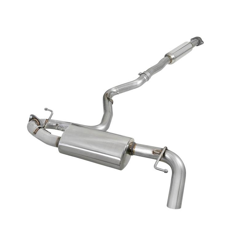 aFe – POWER Takeda 2.5in 304 SS Cat-Back Exhaust System Subaru Crosstrek 18-19 H4-2.0L
