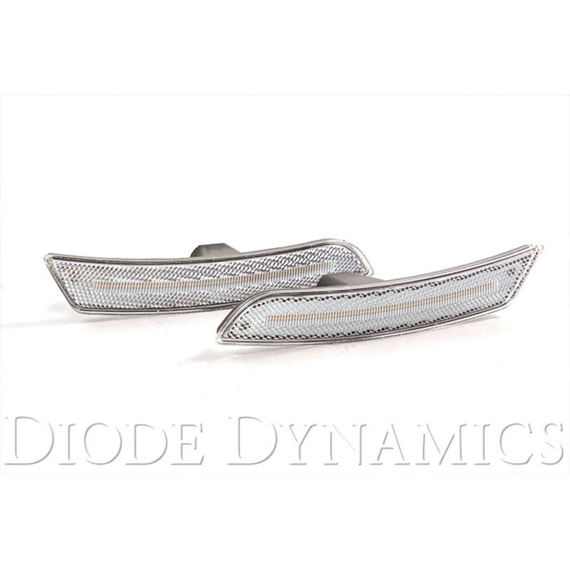 Cadillac ATS LED Sidemarkers Pair 16-19 Cadillac ATS Clear Diode Dynamics