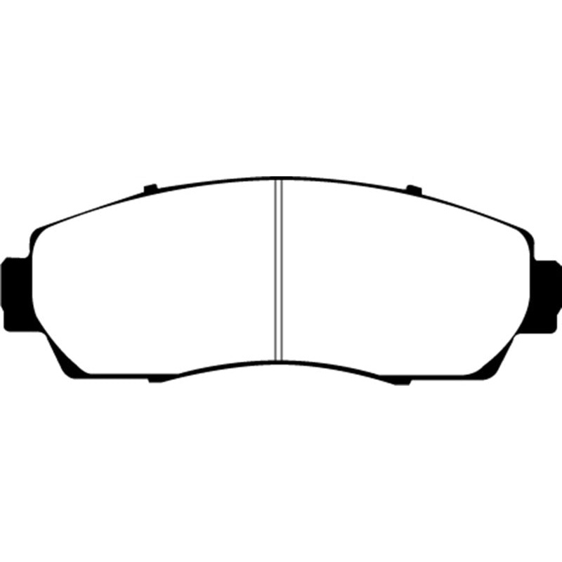 EBC 07-09 Acura RDX 2.3 Turbo Redstuff Front Brake Pads