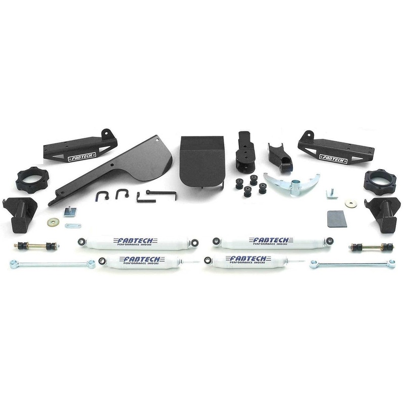 Fabtech 03-08 Hummer H2 4WD 6in Performance System – Component Box 1 – Black
