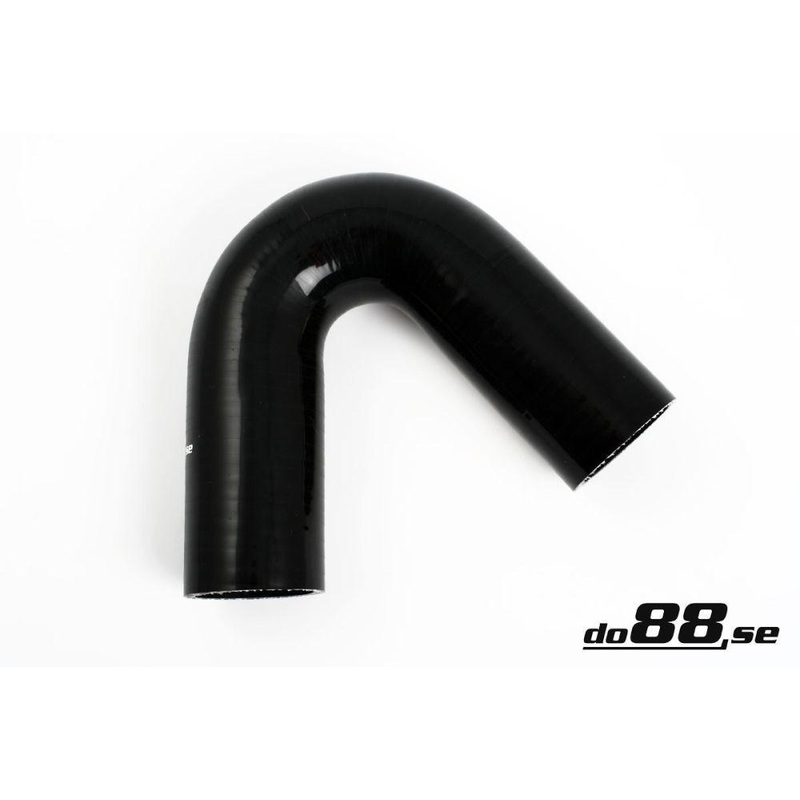 Silicone Hose Black 135 degree 1,75” (45mm)