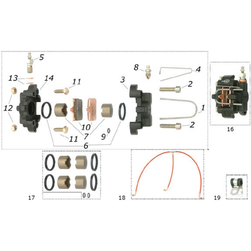 10. AFS.01048 CRG Front Brake Pad