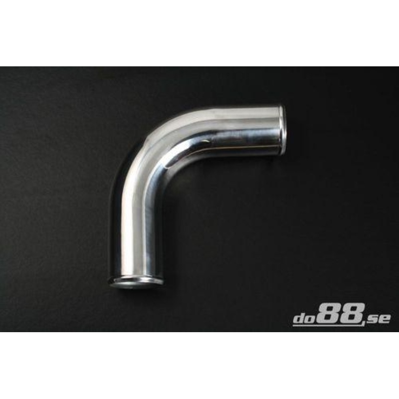 Aluminum pipe 90 degree 3,5” (89mm)