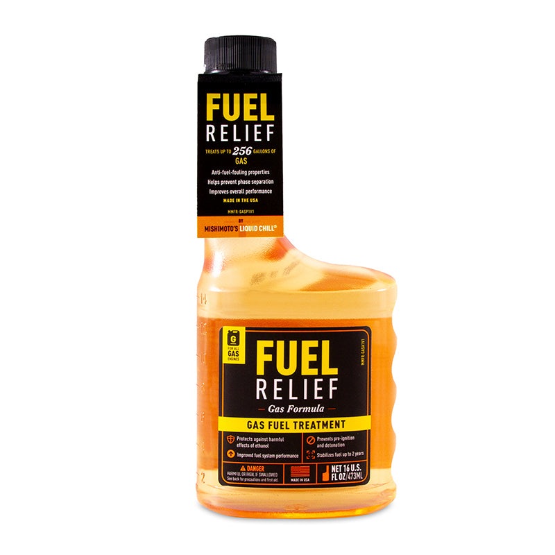 Mishimoto Fuel Relief Gasoline Fuel Treatment/Stabilizer – 16oz.