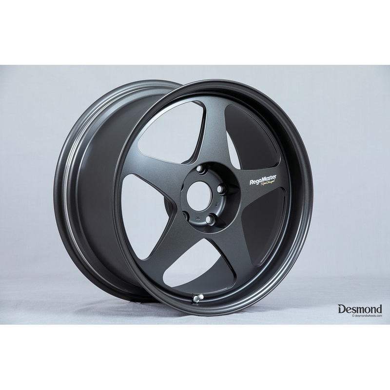 Desmond Regamaster EVO II 17×8 +38 4×100 Satin Gunmetal (SET)