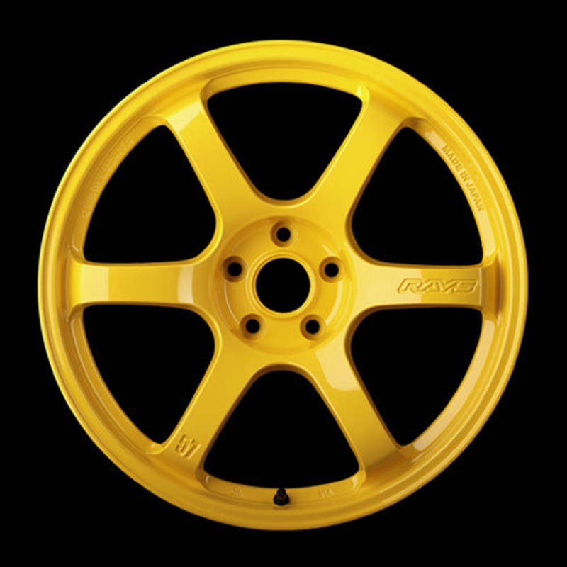 Gram Lights 57DR 2324 Wheel – 18×9.5 +22 | 5×114.3 | Mach Yellow