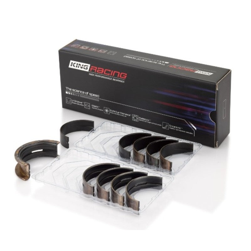 King Chevy LS1/LS2/LS6 Performance Main Bearing Set w/ pMaxKote – Size STD