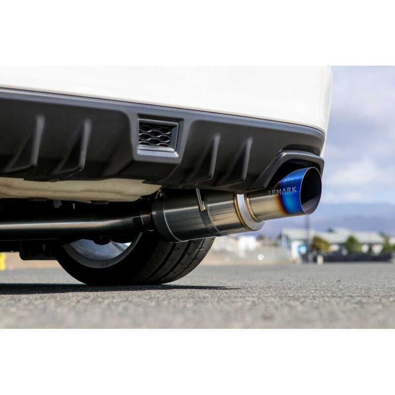 REMARK R1-Spec Titanium Resonated Cat-Back Exhaust – 2015-2021 Subaru WRX/STI (VA)