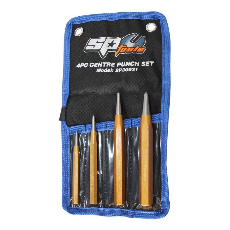 SP Tools USA – 4PC CENTER PUNCH SET
