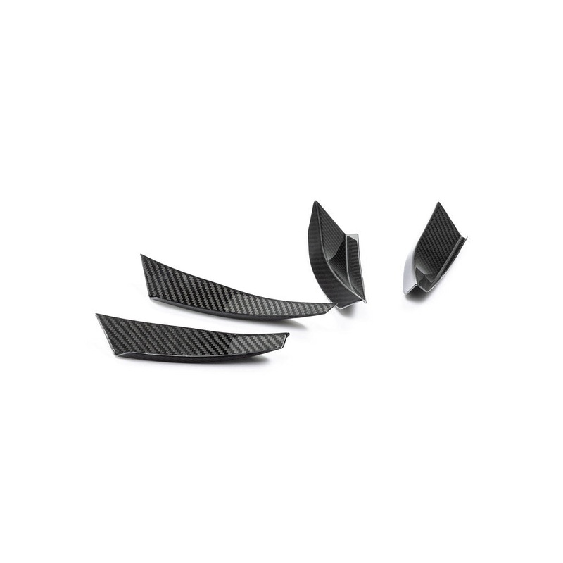 Alpha-N BMW G87 M2 Carbon Bumper Canard Set