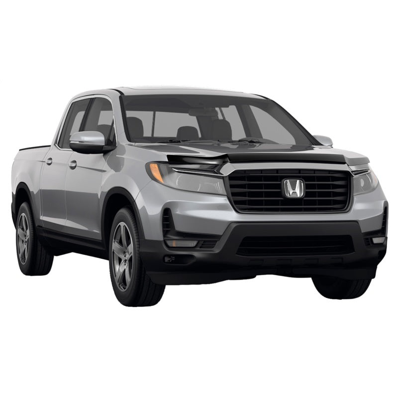 AVS 21-22 Honda Ridgeline / 2022 Honda Passport Aeroskin Low Profile Hood Shield – Smoke