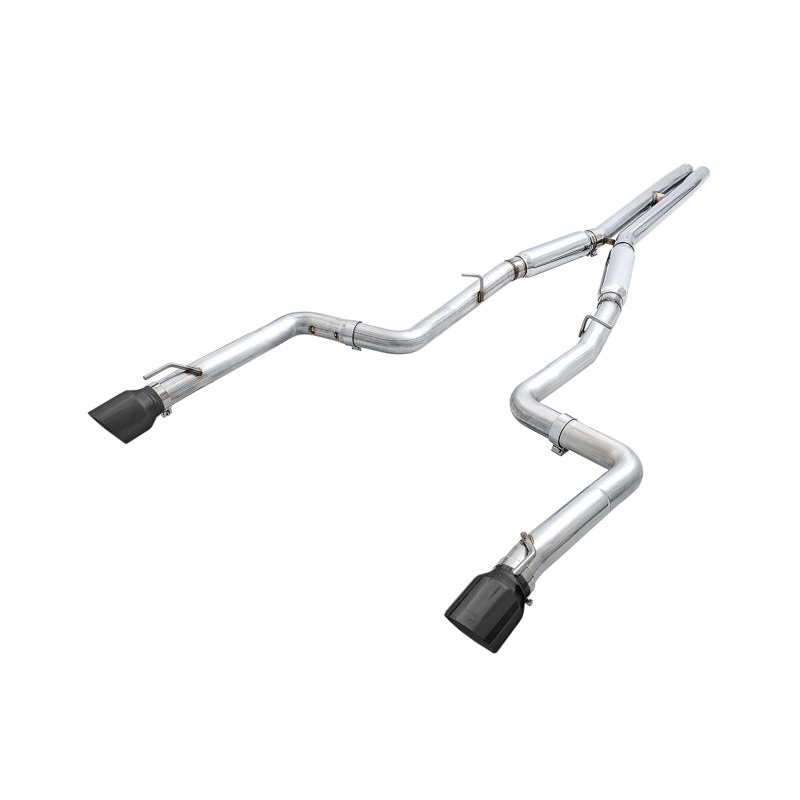 AWE Tuning 2017+ Dodge Charger 5.7L Track Edition Exhaust – Diamond Black Tips