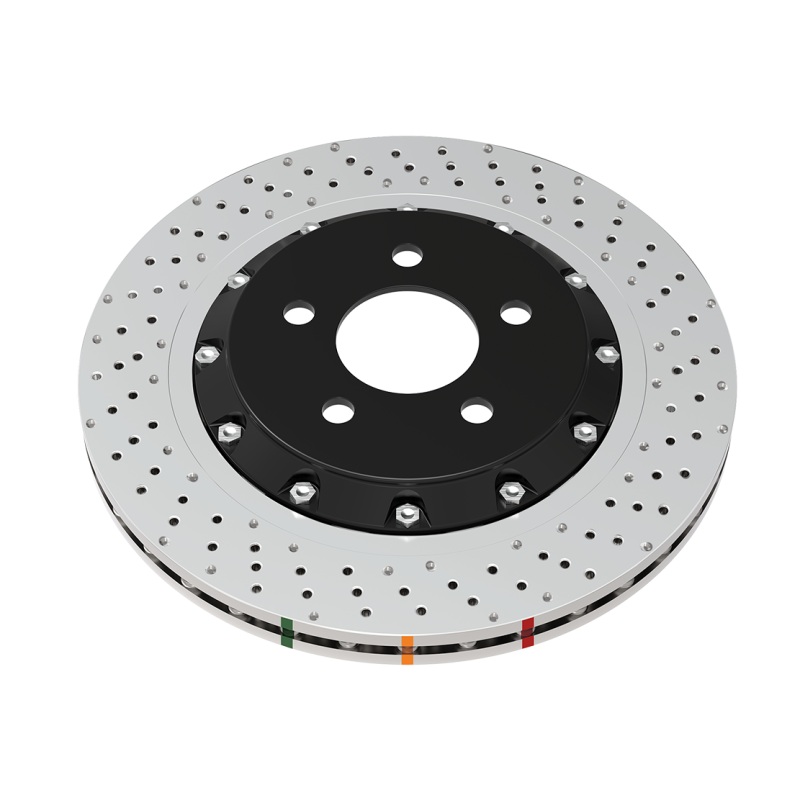 DBA 2020+ Chevrolet Corvette C8 Z51 Rear Crossdrilled 5000 Series Rotor