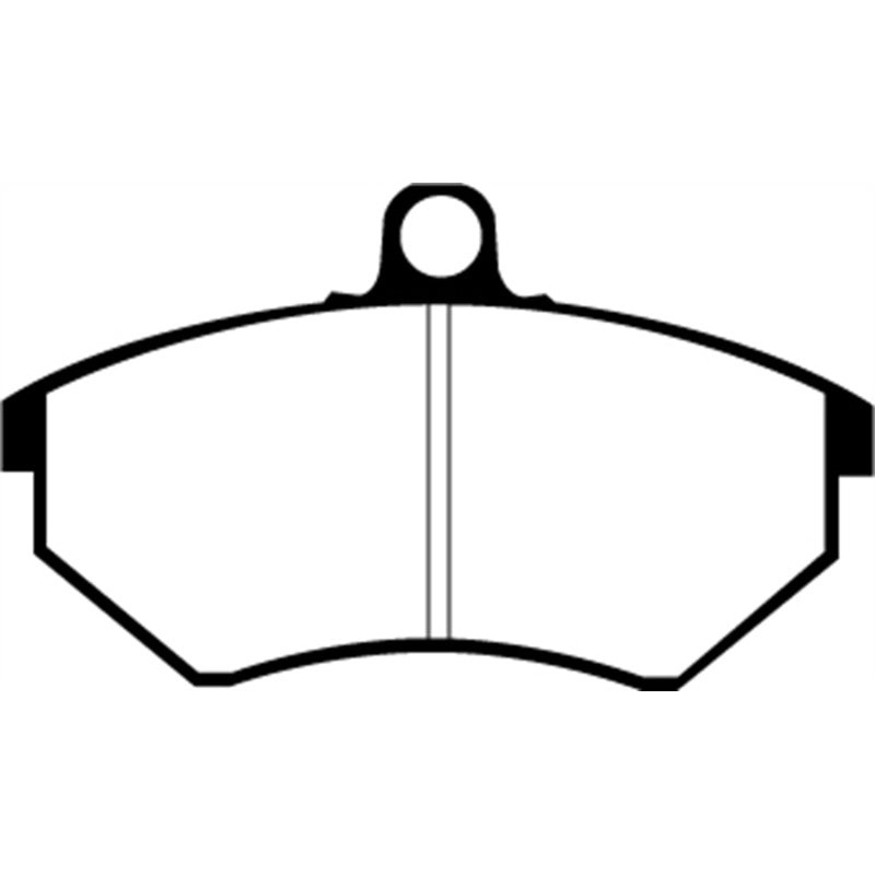 EBC 94 Volkswagen Cabriolet 1.8 Greenstuff Front Brake Pads