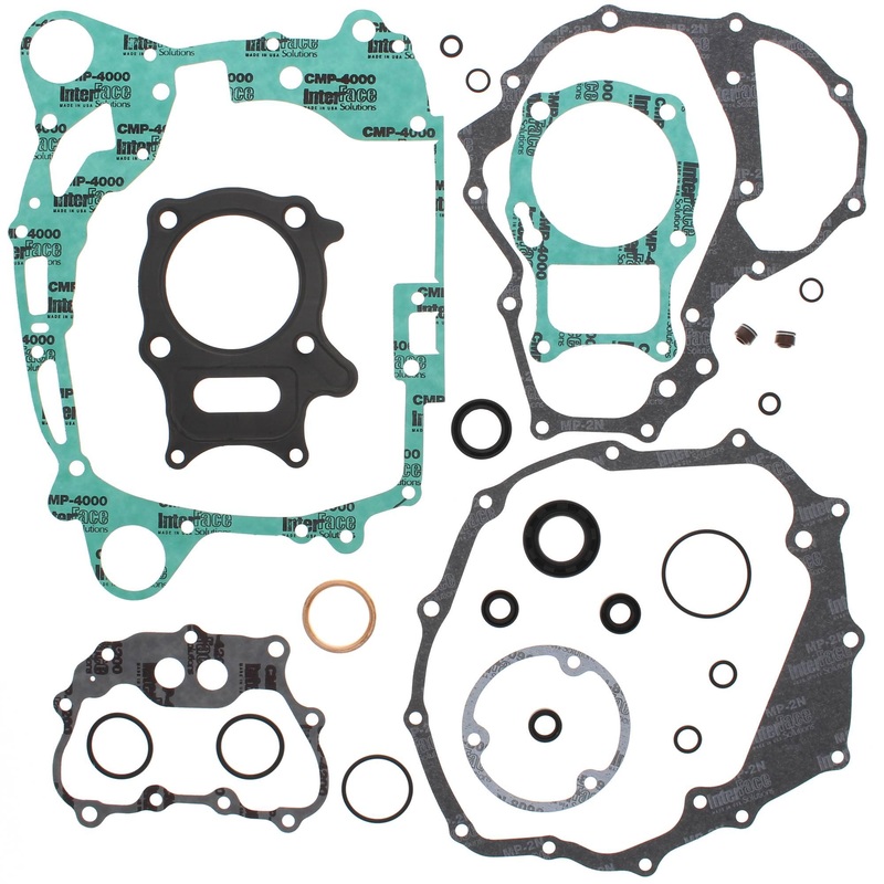 Vertex 811905 Gaskets 02-14 Honda TRX250TE Recon Complete Gasket Kit w/ Oil Seals