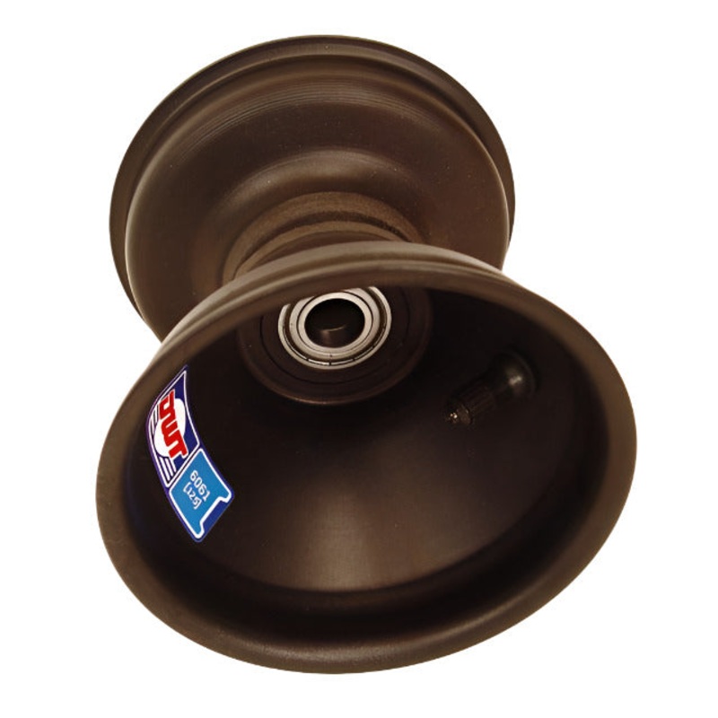 728-049 Douglas 17mm DSM Front Wheel, Black 115mm x 5″