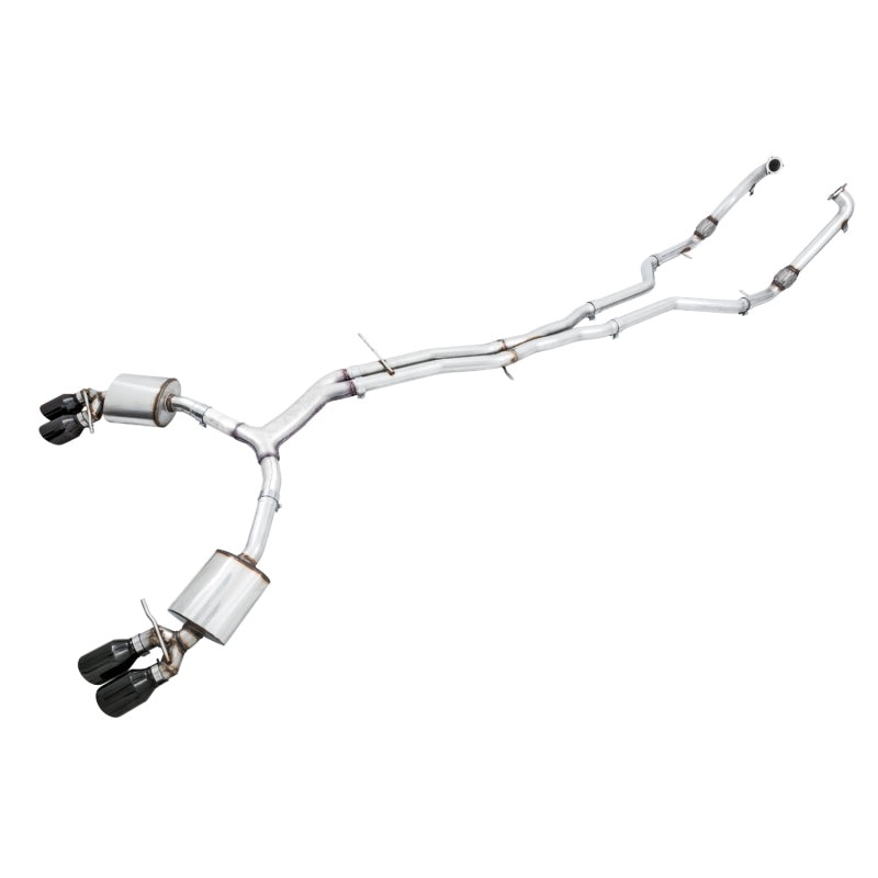 AWE Tuning Audi B9 S5 Sportback Touring Edition Exhaust – Non-Resonated (Black 102mm Tips)