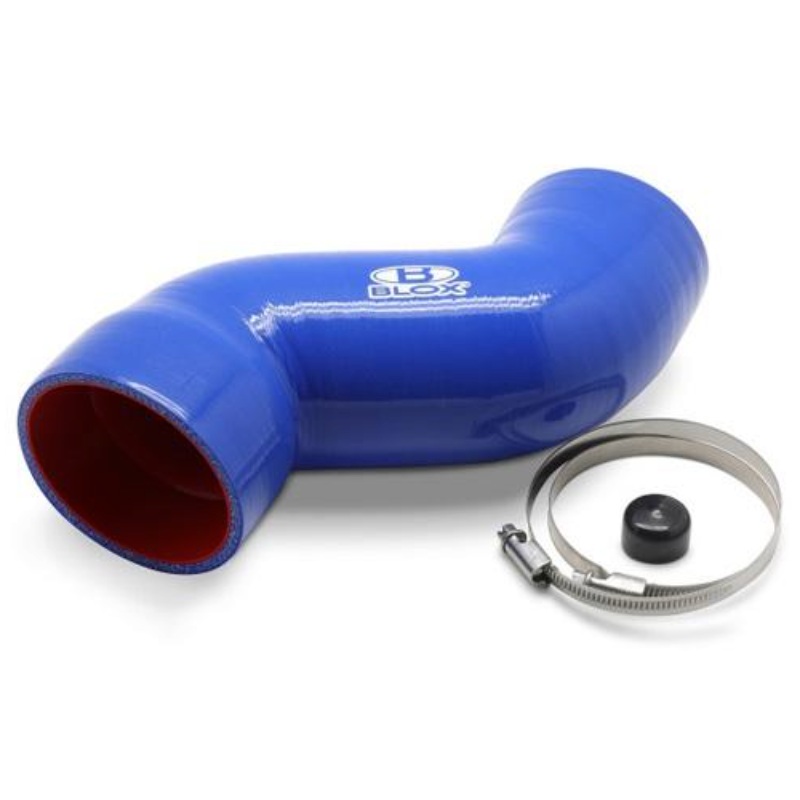 BLOX Racing 08-14 WRX / 08-20 STi Air Box Intake Hose – Blue | BXFL-50210-BL
