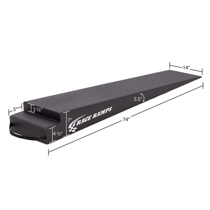 Race Ramps 7in. Trailer Ramps – 5.5 Degree Approach Angle