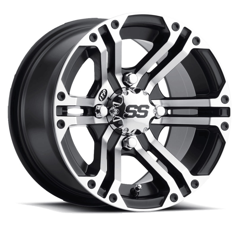 SS Alloy SS212 12×7 Black Wheel by ITP
