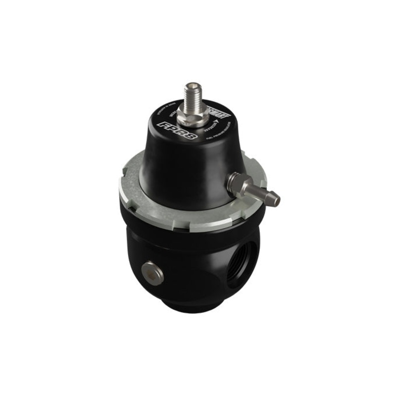 Turbosmart FPR8 Low Pressure Fuel Pressure Regulator Suit -8AN – Black | Universal (TS-0404-1132)