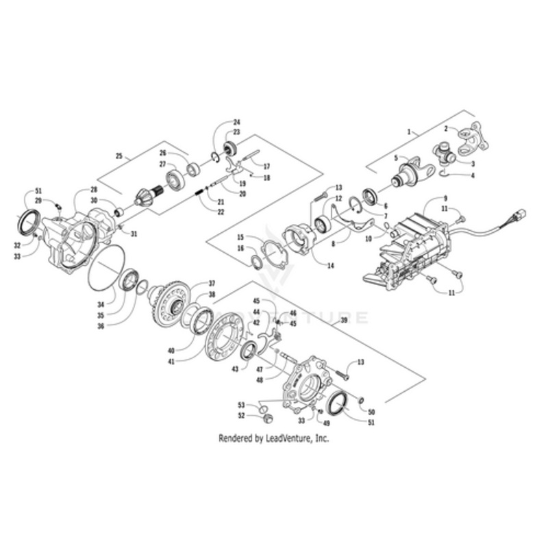 Gearcase Cover (Inc. 40-50 And One No. 51) by Arctic Cat