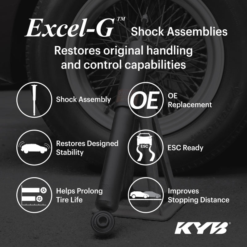 KYB 13-16 / 2020 Ford Fusion Excel-G Rear Gas Shock Assembly