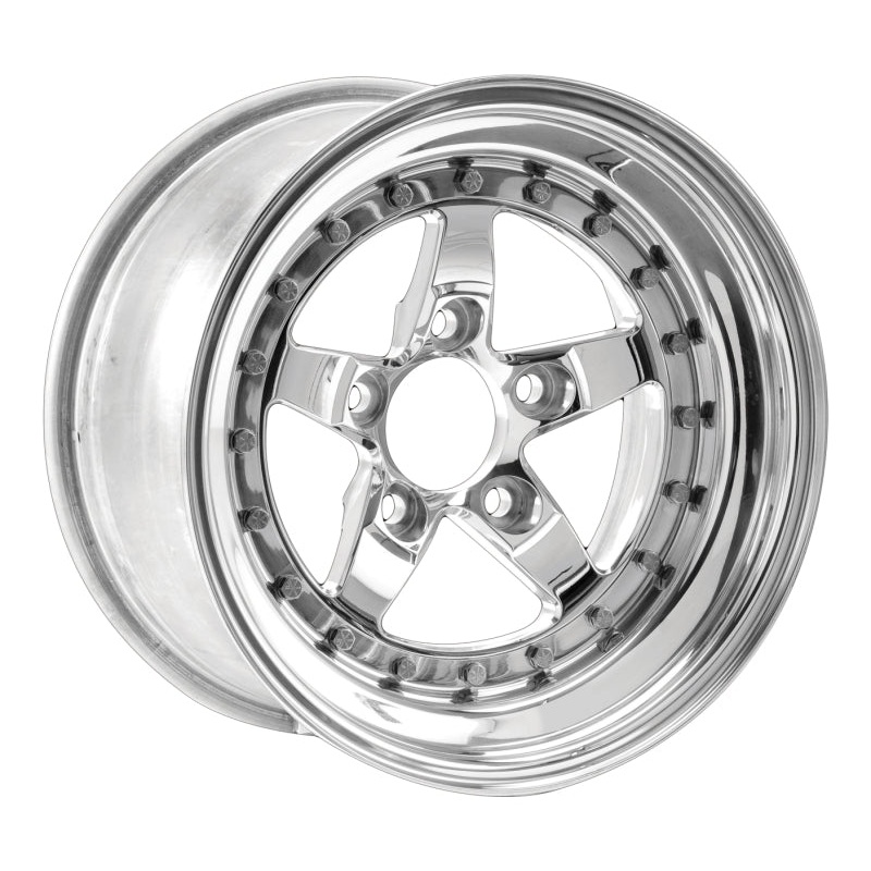 Weld Weldstar 15×10 / 5×4.5 BP / 6.5in. BS Polished Wheel – Non-Beadlock