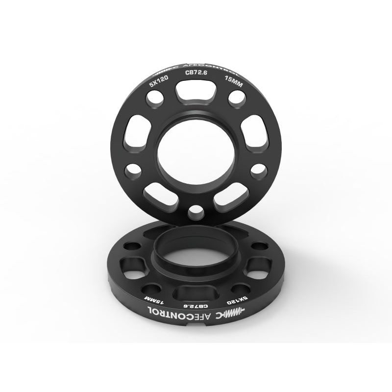 aFe CONTROL Billet Aluminum Wheel Spacers 5×120 CB72.6 15mm – BMW