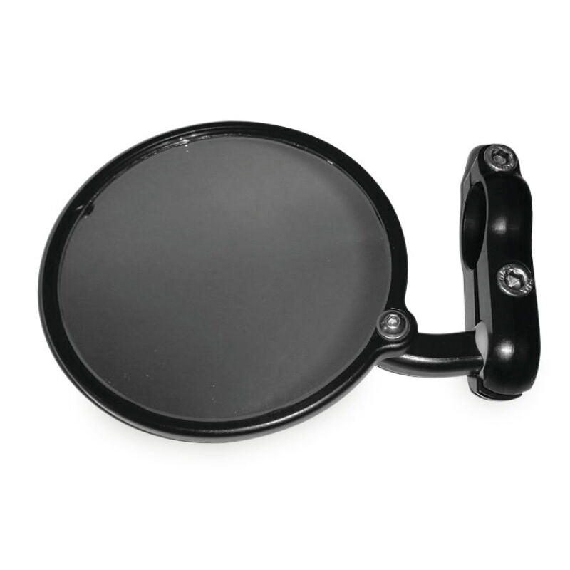 CRG Hindsight 3 in. Round Bar-End Mirror Left – Black