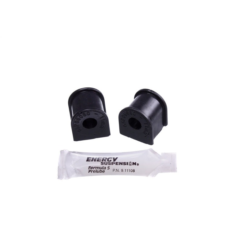 Energy Suspension 06-11 Honda Civic (Excl Si) 11mm Rear Sway Bar Bushings – Black