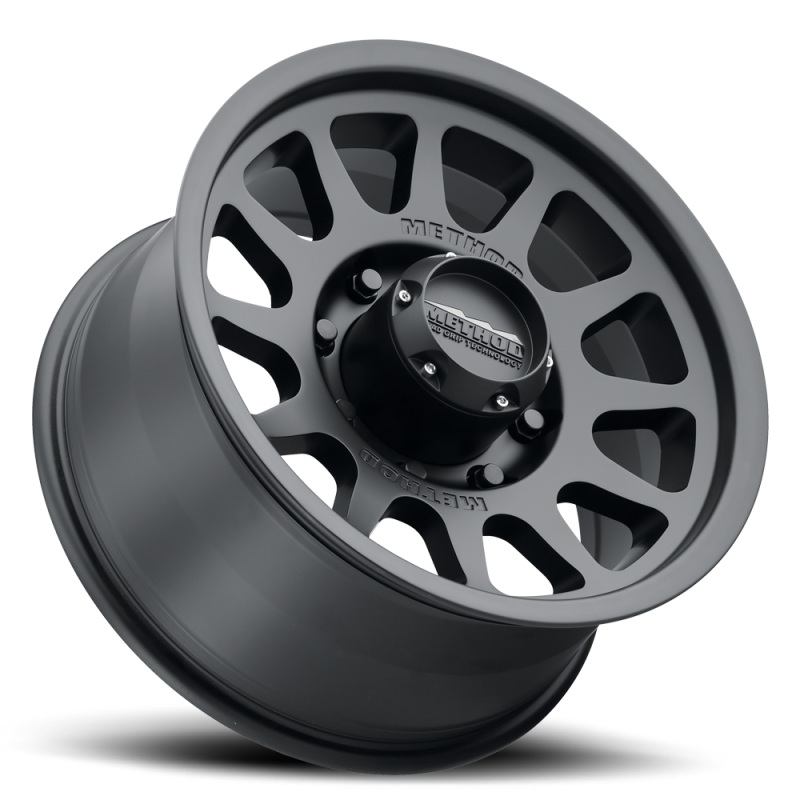 Method MR703 17×8.5 0mm Offset 8×170 130.81mm CB Matte Black Wheel