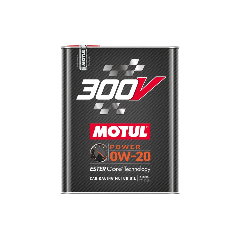 Motul 300V Power 0W20 Engine Oil 2L (Case of 6) – Universal | MOT 110813
