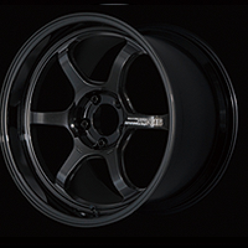 Advan R6 18×9.0 +31 5-114.3 Racing Titanium Black Wheel