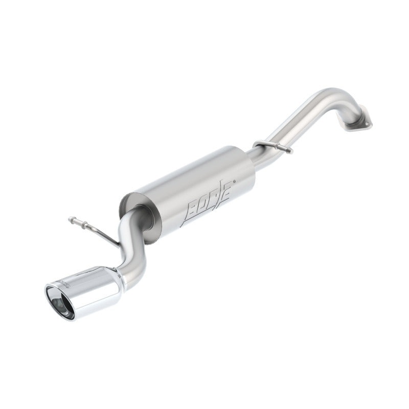 Borla 14-17 Toyota Corolla S 1.8L AT/MT FWD 4Dr S-Type Single Oval Rolled Angle-Cut Rear Sec Exhaust