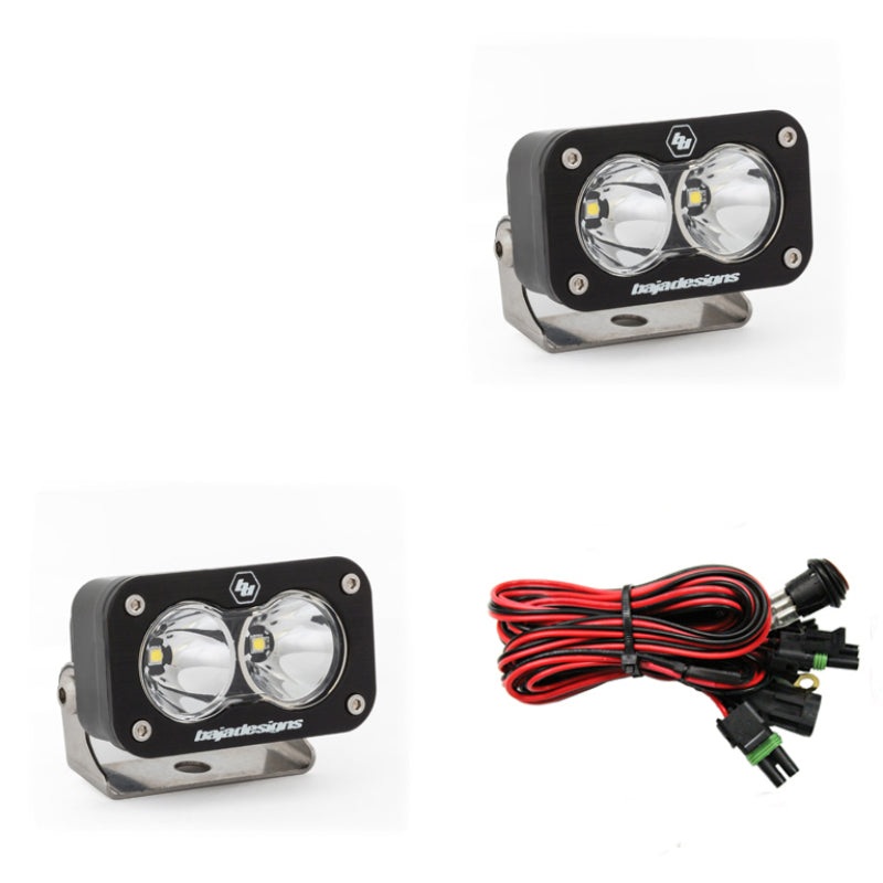 Baja Designs S2 Sport Work/Scene Pattern Pair LED Work Light – Clear