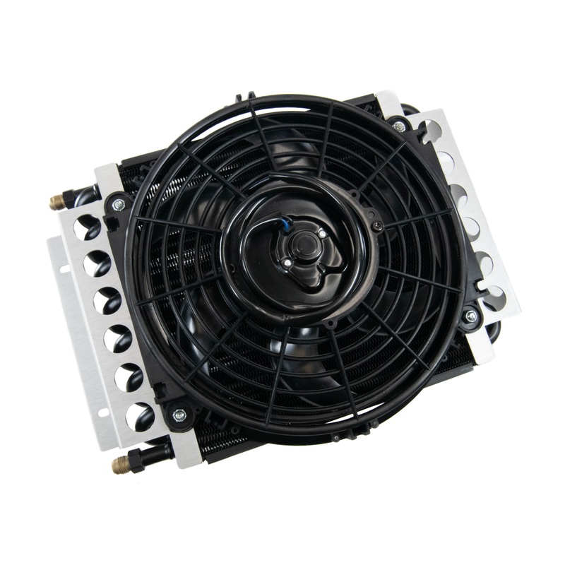 DERALE Electra-Cool Remote Cooler, 16 Pass, -6 AN Inlet 13700