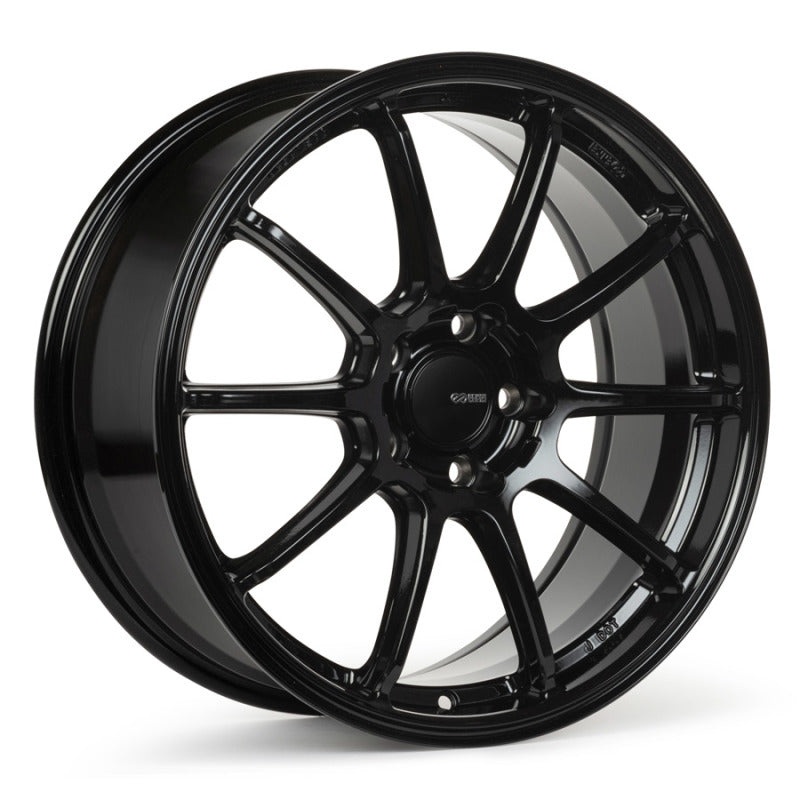 Enkei TRIUMPH 17×9 5×114.3 40mm Offset 72.6mm Bore Gloss Black Wheel