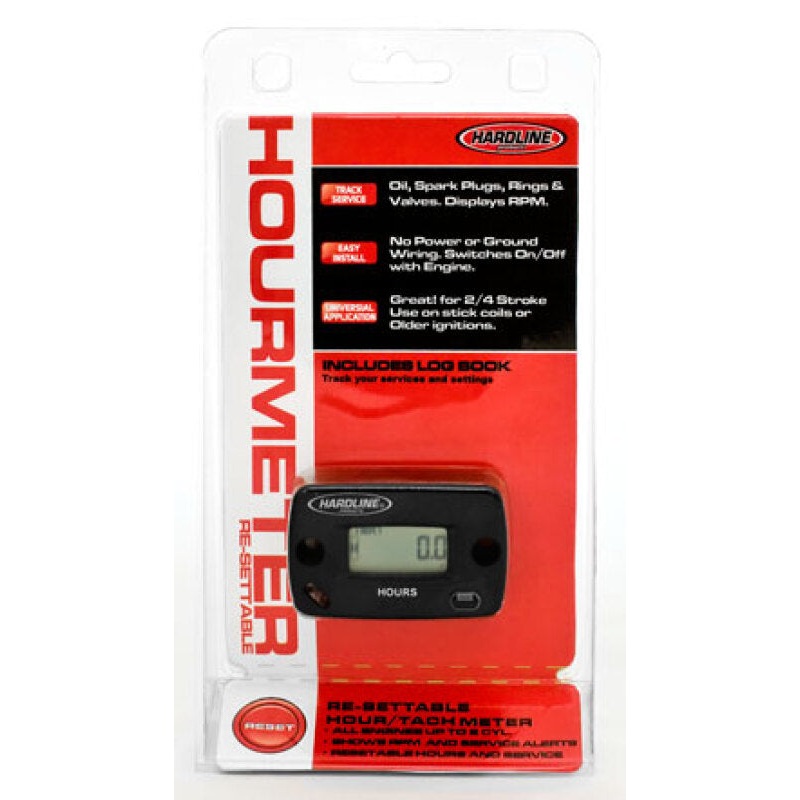 Hardline Resettable Hour Meter w/Service Alerts