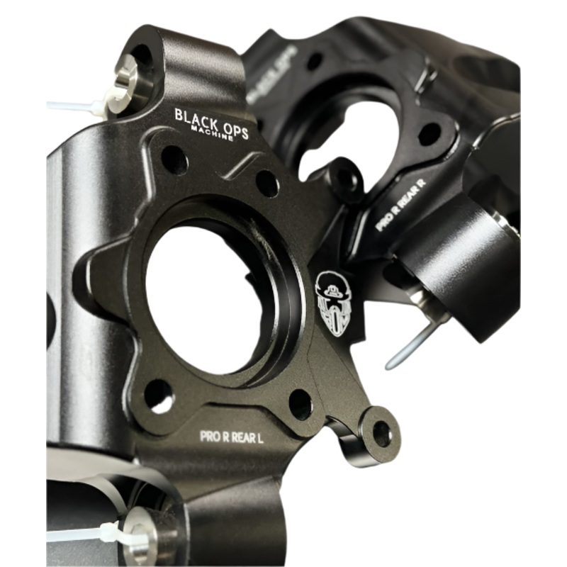Polaris RZR Pro R/ Turbo R Rear Knuckles By Black Ops Machine