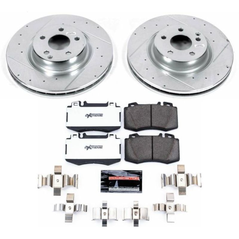 PowerStop Power Stop 2006 Mercedes-Benz CLS500 Front Z26 Street Warrior Brake Kit