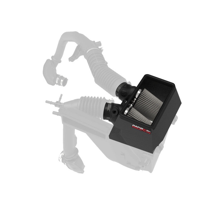 Rapid Induction Cold Air Intake System w/Pro Dry S Filter 19-20 Ford Edge V6 2.7L (tt)