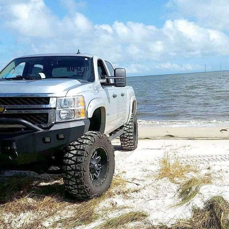 Road Armor 11-14 Chevy 2500 Stealth Front Winch Bumper w/Pre-Runner Guard – Raw
